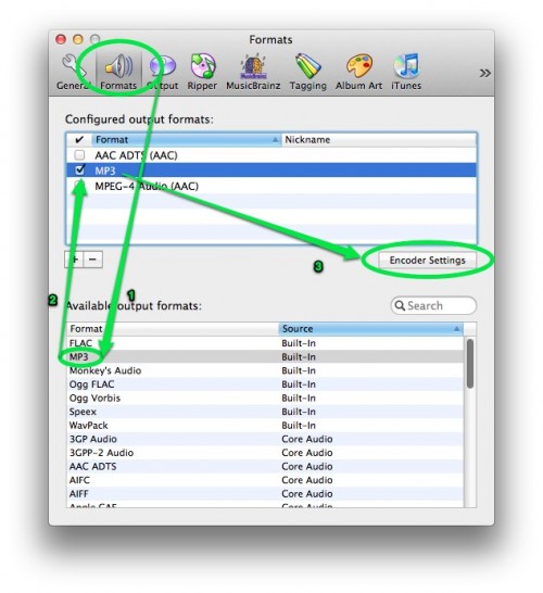 install a compatible mp3 encoder